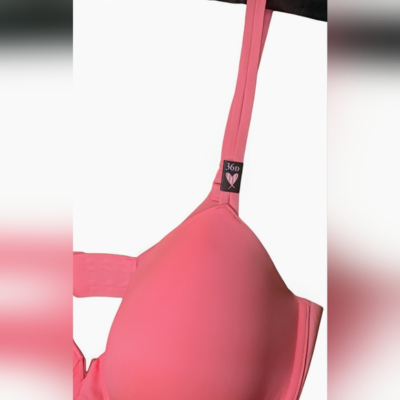 Victoria's Secret Lightly Padded Bra 36D Pink - Picture 3 of 5